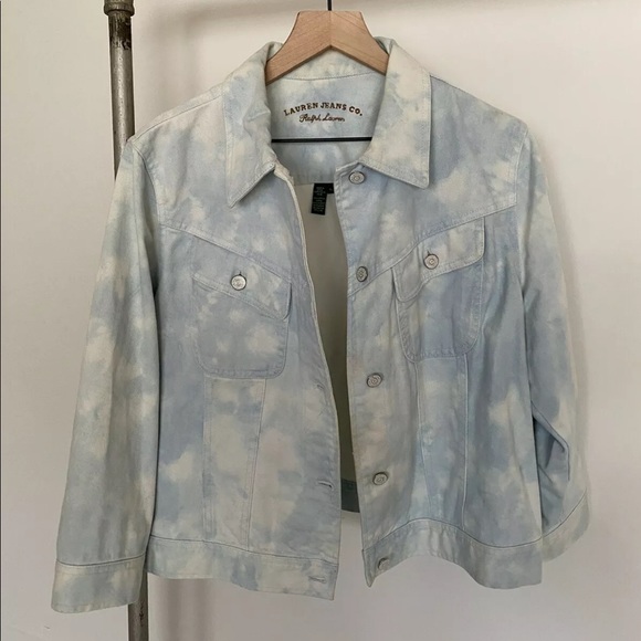 Lauren Jeans Co Ralph Lauren Tie Dye Clouds Sky